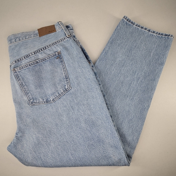 NWT Madewell The Perfect Vintage Straight High Rise Jeans Size 33 - Picture 5 of 15